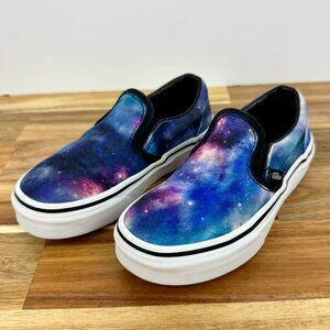 Vans Kids Cosmic Slip-On Sneakers - Blue and Pink